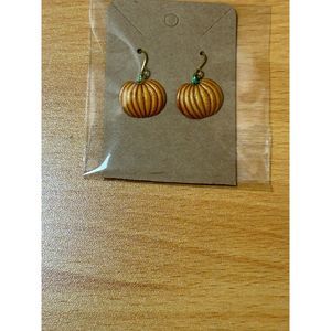 Pumpkin Earrings